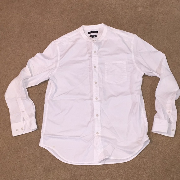 Banana Republic Other - Banana Republic Men’s EUC Collarless Button Down